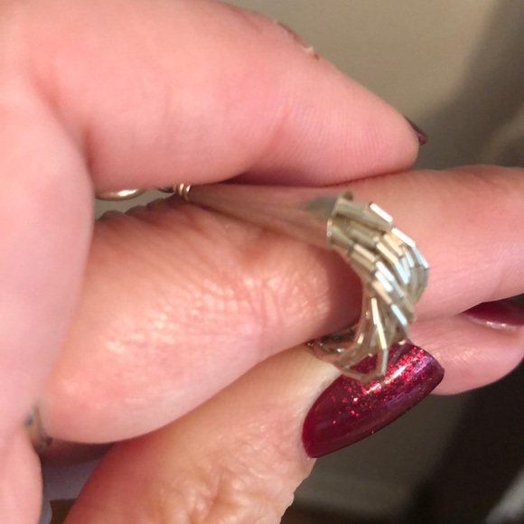 Sterling silver beaded Multi-Strand Bracelet - Picture 7 of 7